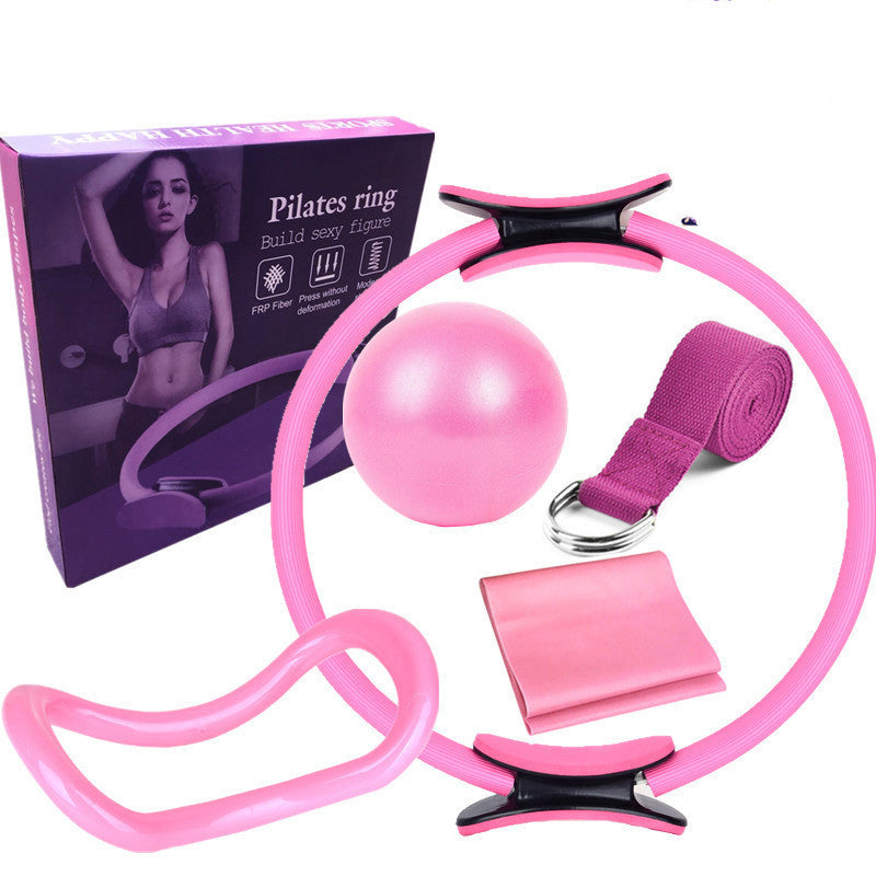 Vibrant Fit Pilates 6-Piece Set – Sculpt, Stretch, and Tone in Style