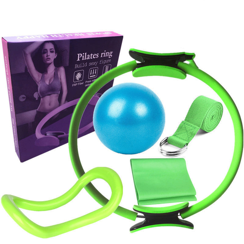 Vibrant Fit Pilates 6-Piece Set – Sculpt, Stretch, and Tone in Style