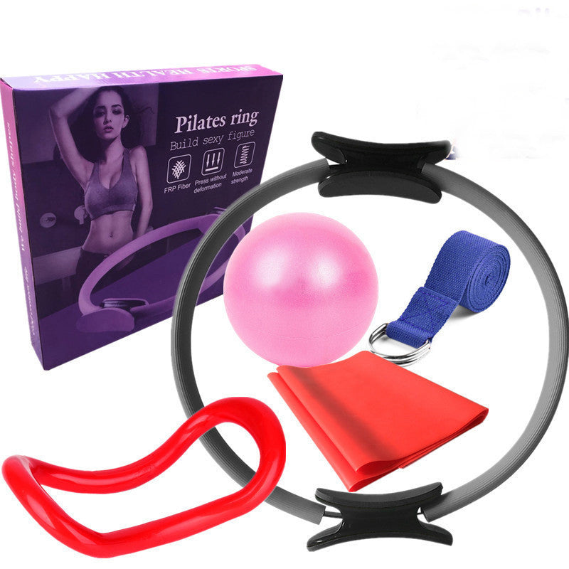 Vibrant Fit Pilates 6-Piece Set – Sculpt, Stretch, and Tone in Style