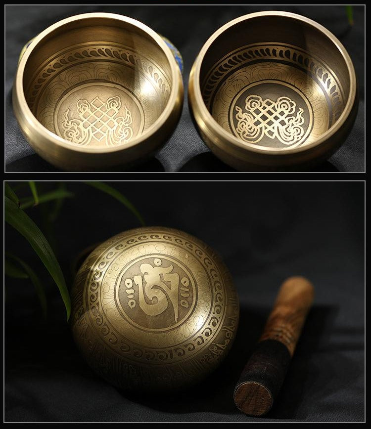 TranquilTone Premium Copper Tibetan Singing Bowl