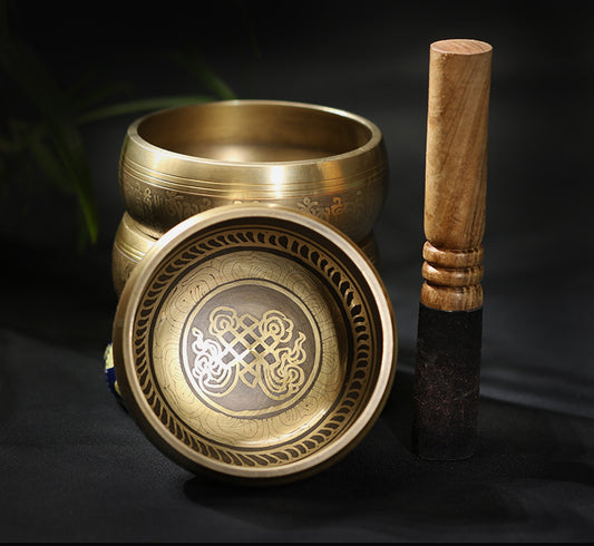 TranquilTone Premium Copper Tibetan Singing Bowl