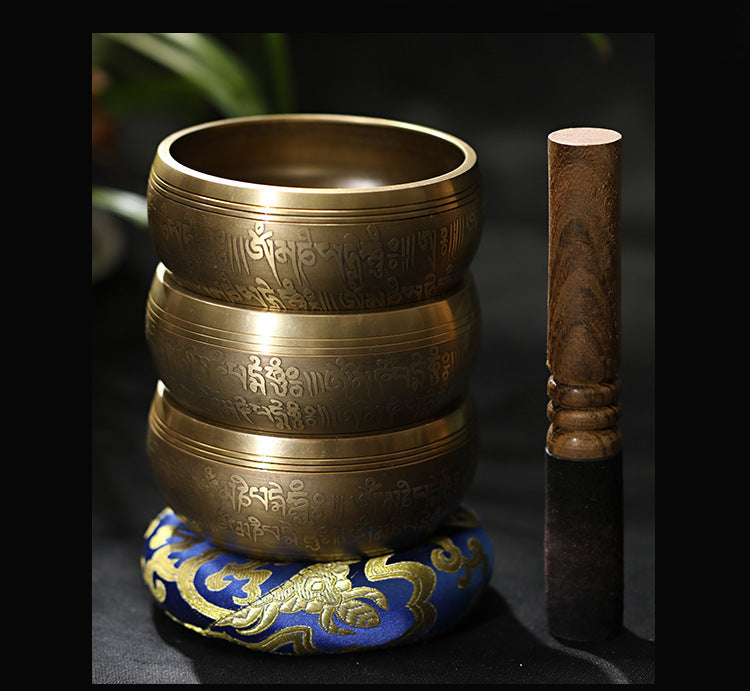 TranquilTone Premium Copper Tibetan Singing Bowl