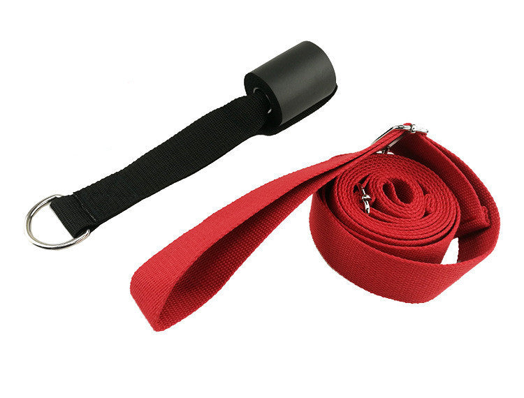 Adjust Resistance Band Hanging On The Door Easy Install Flexibility Training Strap Yoga Ballet