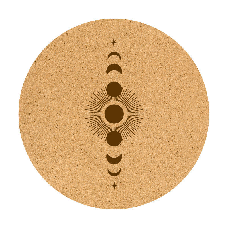 Cork Natural Rubber Meditation Mat Meditation